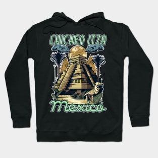 Chichen Itza Mexico Pyramids Hoodie